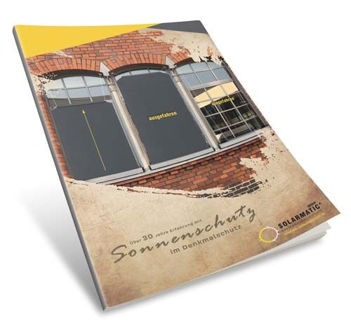 Prospekt: Sonnenschutz im Denkmalschutz